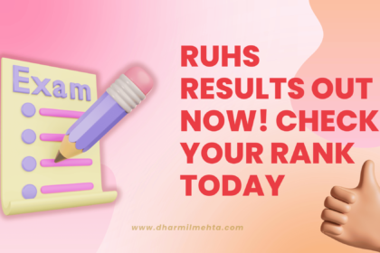 Ruhs, ruhs results, ruhs result, ruhs bsc nursing, ruhs jaipur, ruhs official website, ruhs bsc nursing answer key 2024